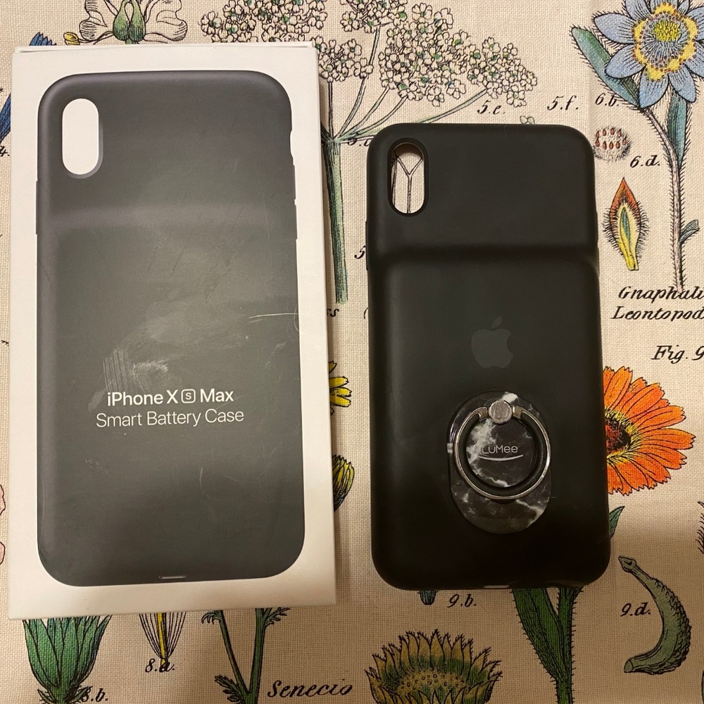 iPhone XS Max - Smart Battery Case w/ LuMee Ring